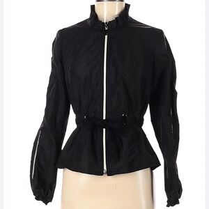 White House Black Market Black Utility Jacket - Size 4